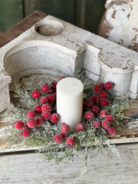 Icy Berry Fir Candle Ring