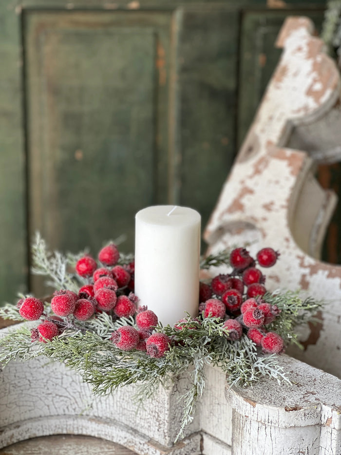 Icy Berry Fir Candle Ring