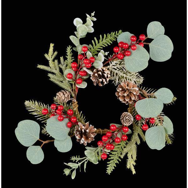 Eucalyptus Berry Candle Ring