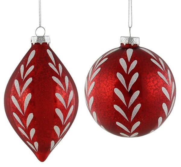 Red Glass Ornament