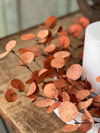 Penny Leaf Candle Ring