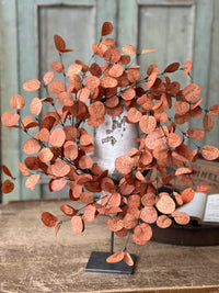 Penny Leaf Candle Ring