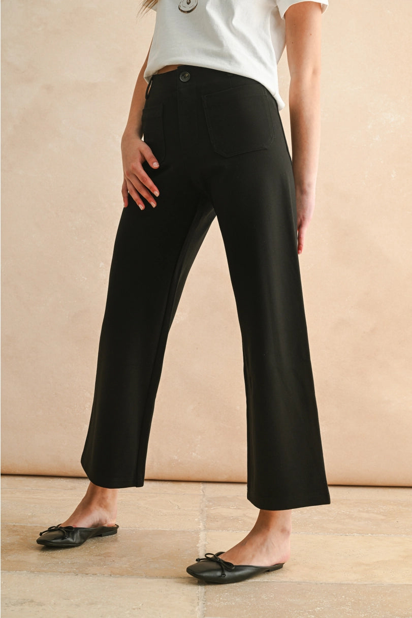 Pocket Front Ponte Pants