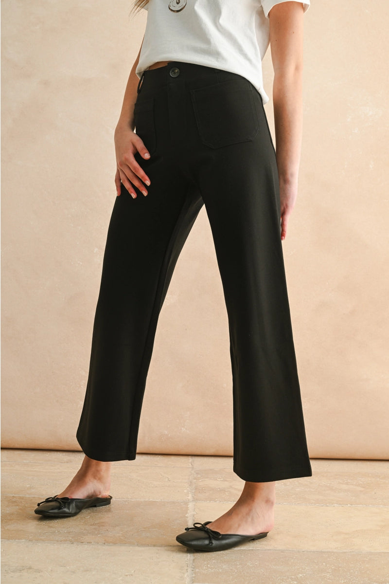 Pocket Front Ponte Pants
