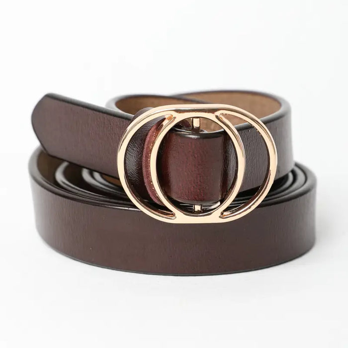 Double Ring Buckle Belt