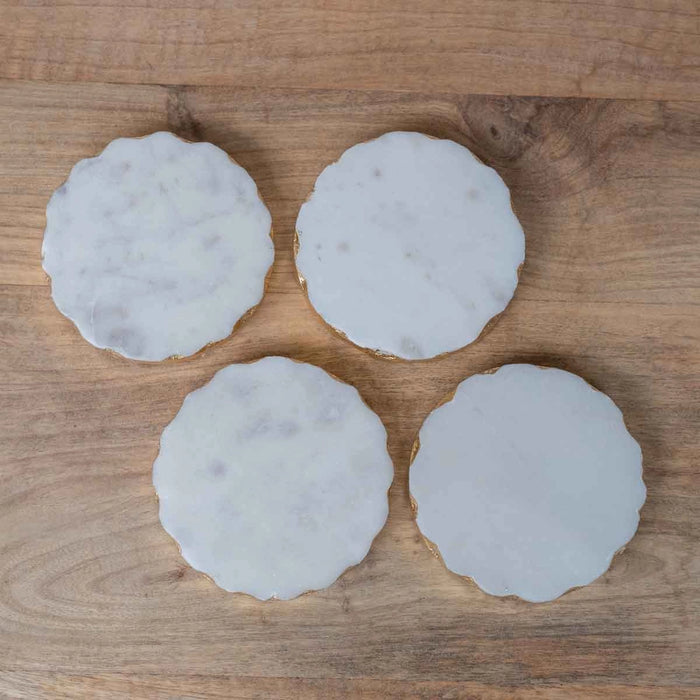 Ferrara Marble Coasters