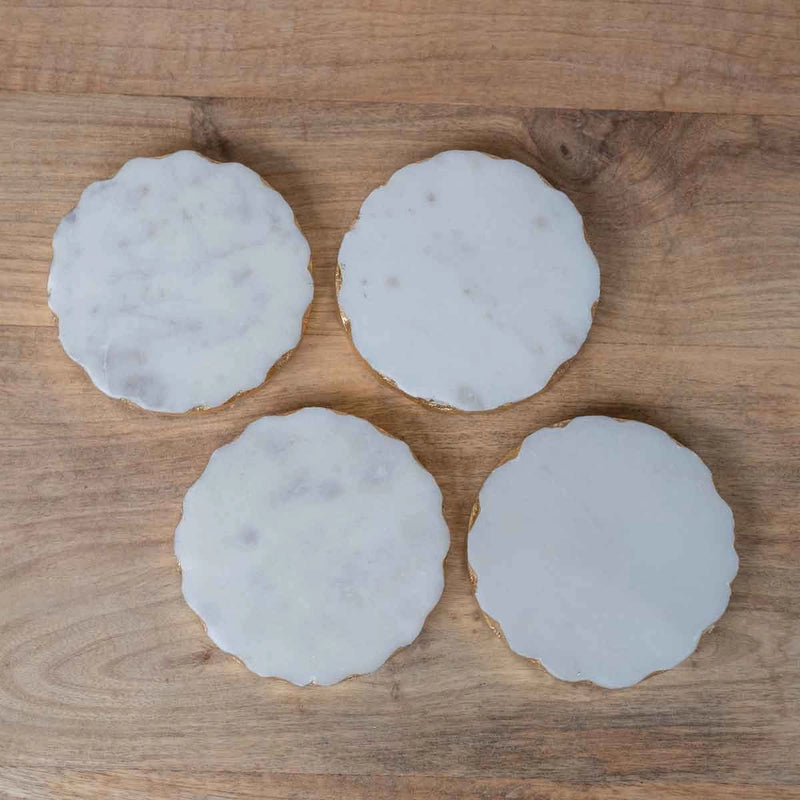 Ferrara Marble Coasters