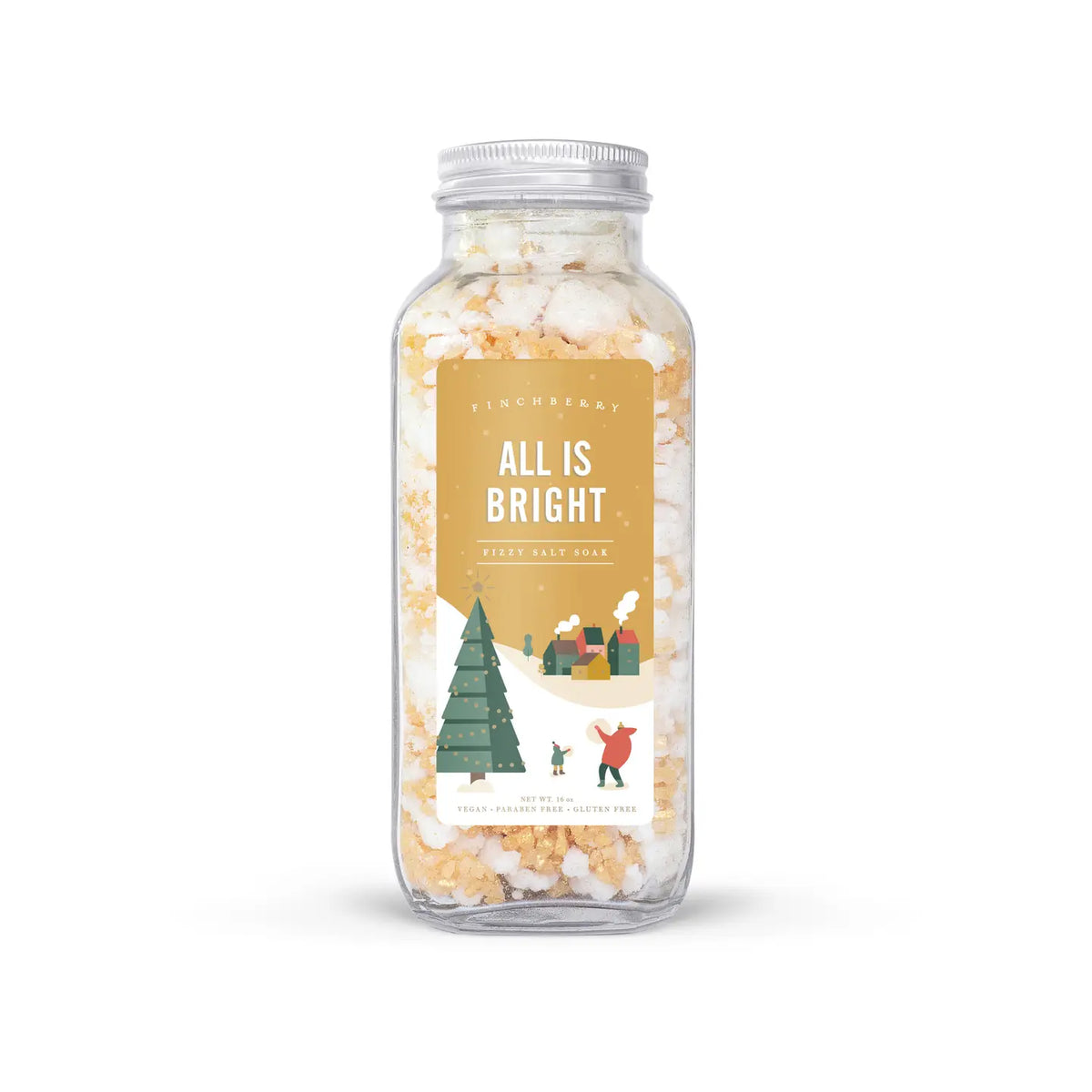 Holiday Fizzy Salt Bath Soak