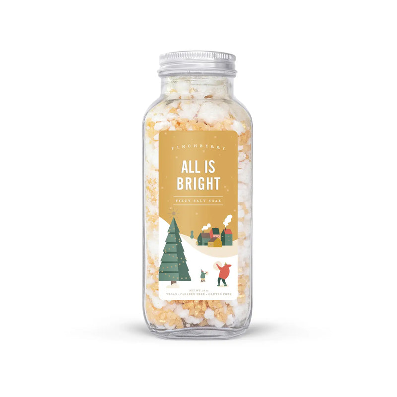 Holiday Fizzy Salt Bath Soak