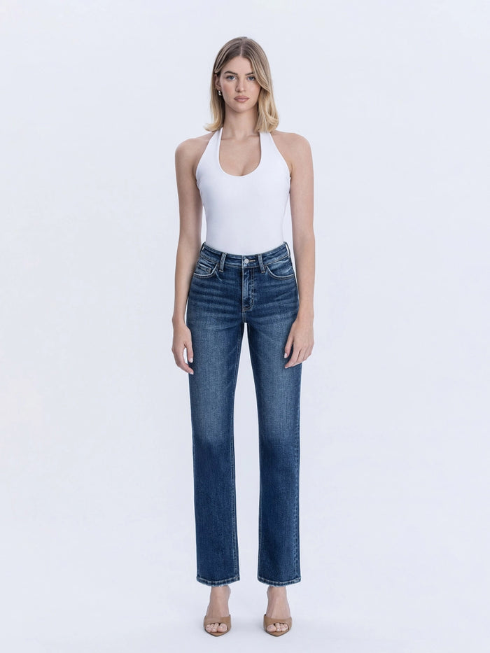 Full Length Straight Jeans