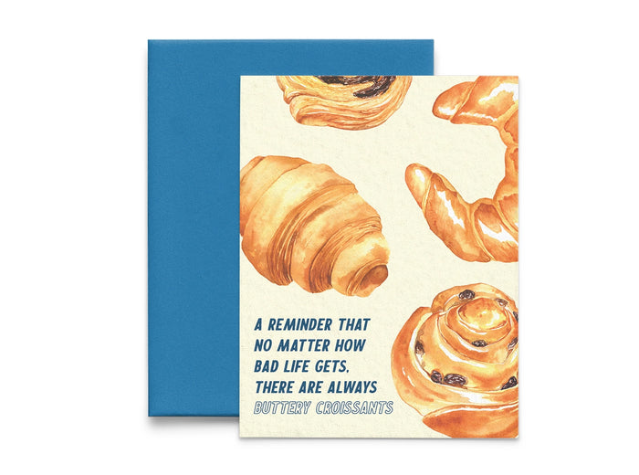 Buttery Croissants Card
