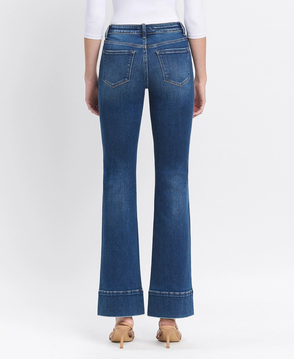 Trouser Hem Bootcut Jeans