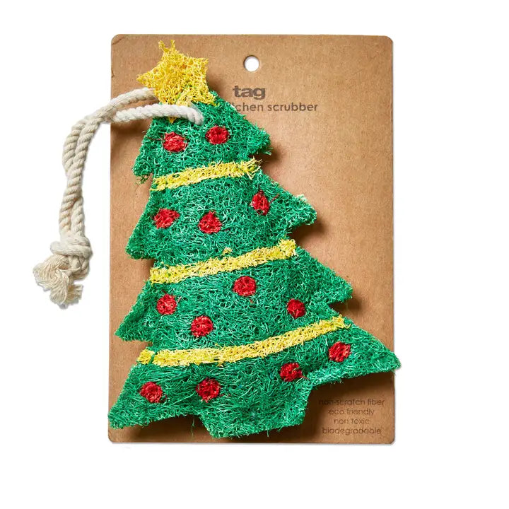 Christmas Loofah Scrubber