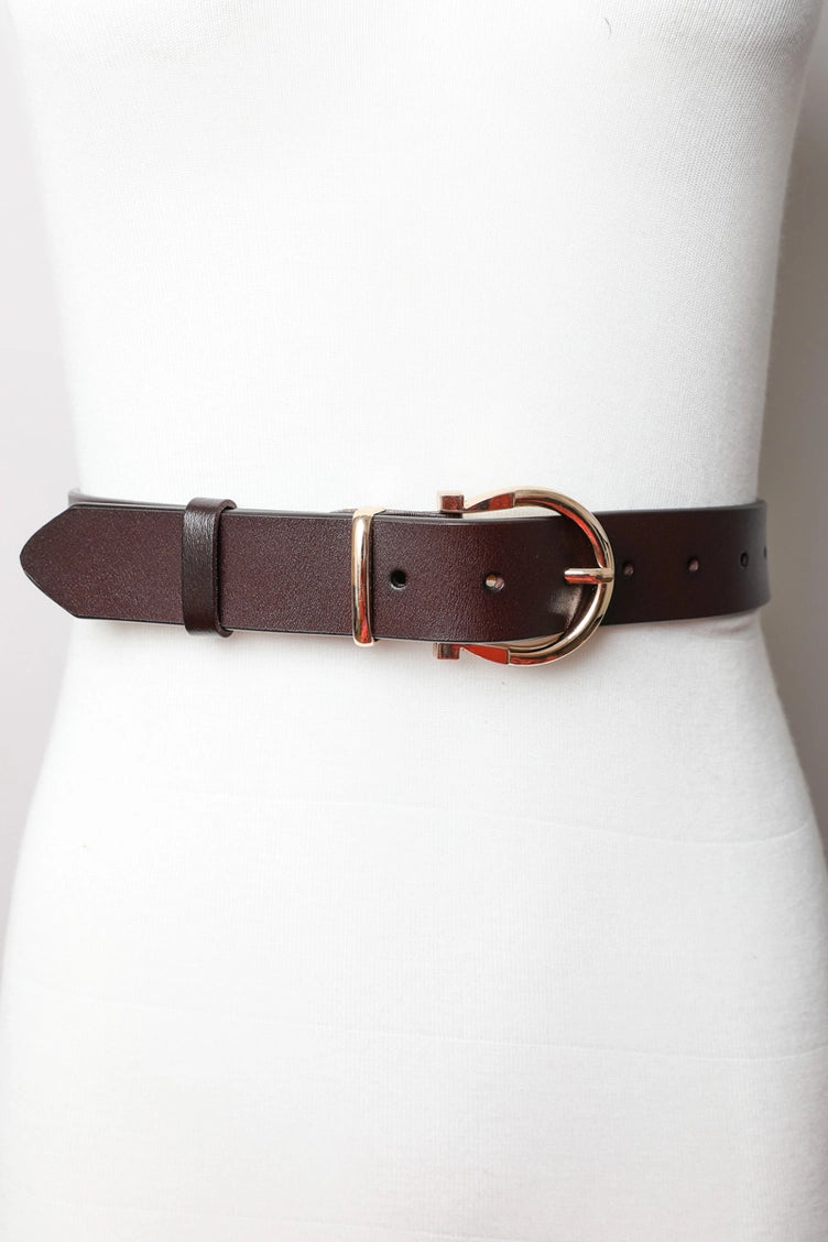 Horseshoe Buckle Belt