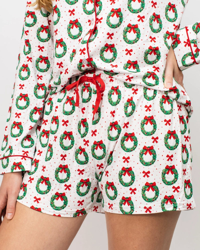 Clara Wreath Sleep Shorts
