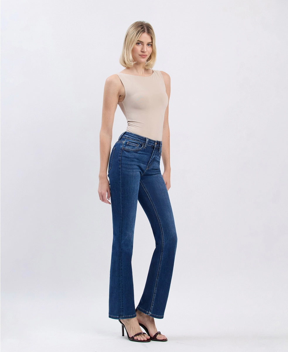 High Rise Bootcut Jeans