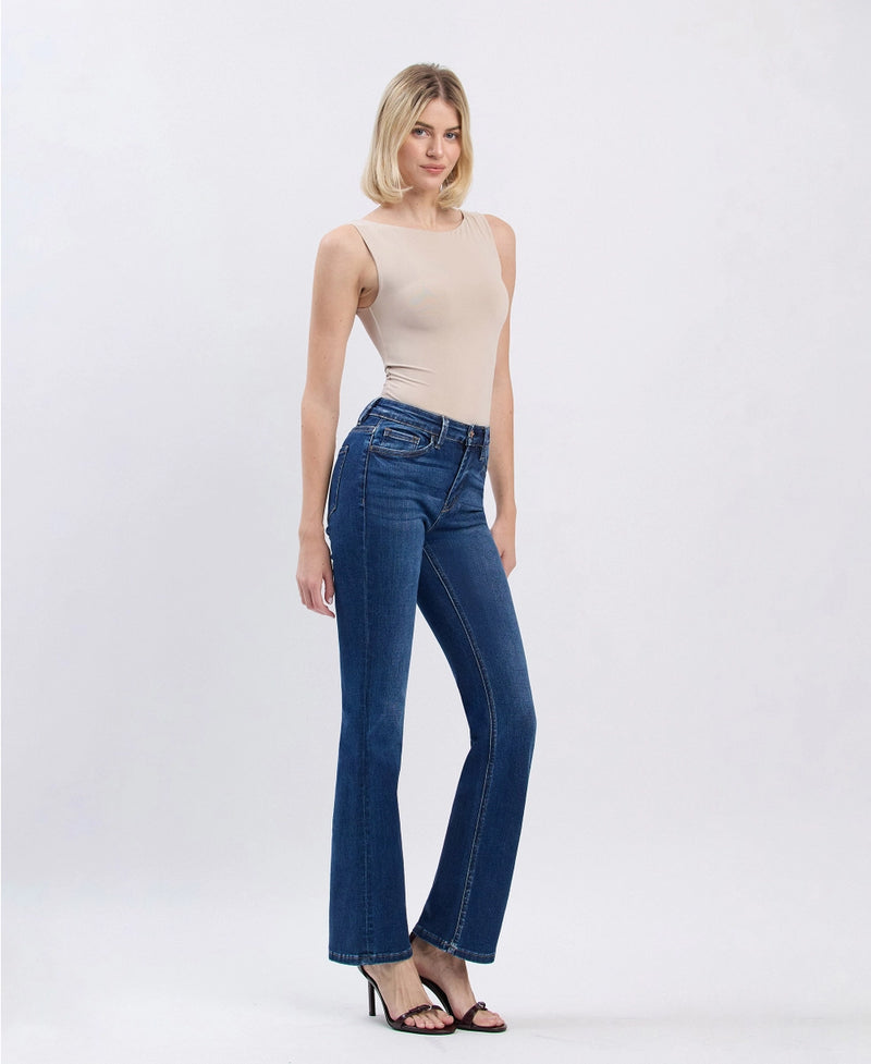 High Rise Bootcut Jeans