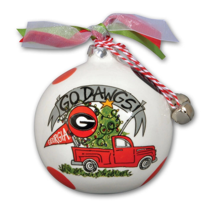 UGA Truck Ornament