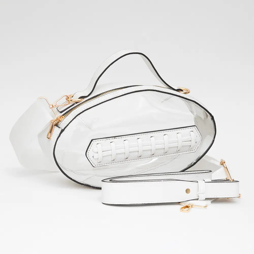 Football Clear Crossbody Bag