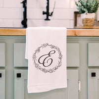 Monogrammed Tea Towel