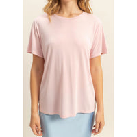 Round Neck Basic Tee