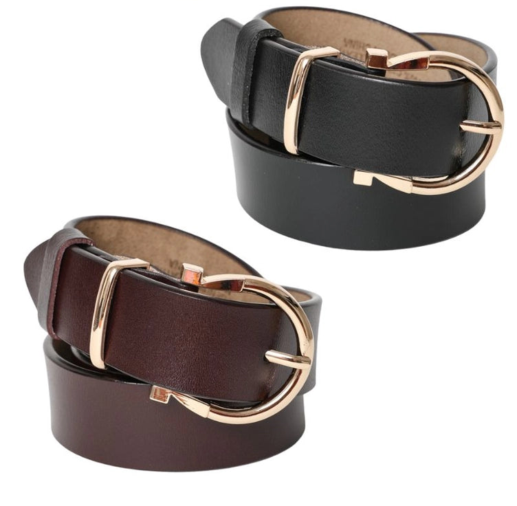Horseshoe Buckle Belt