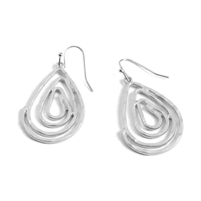 Swirl Dangle Earrings