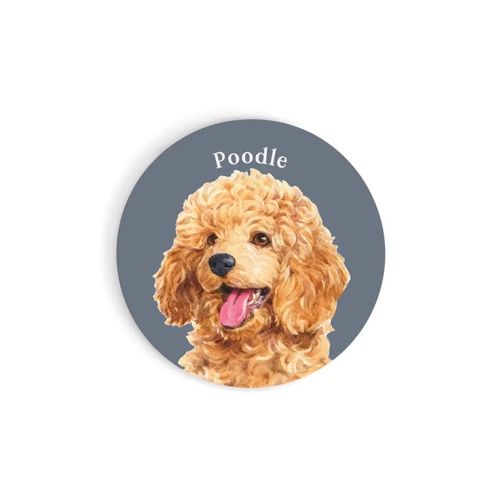 Poodle Car Coaster