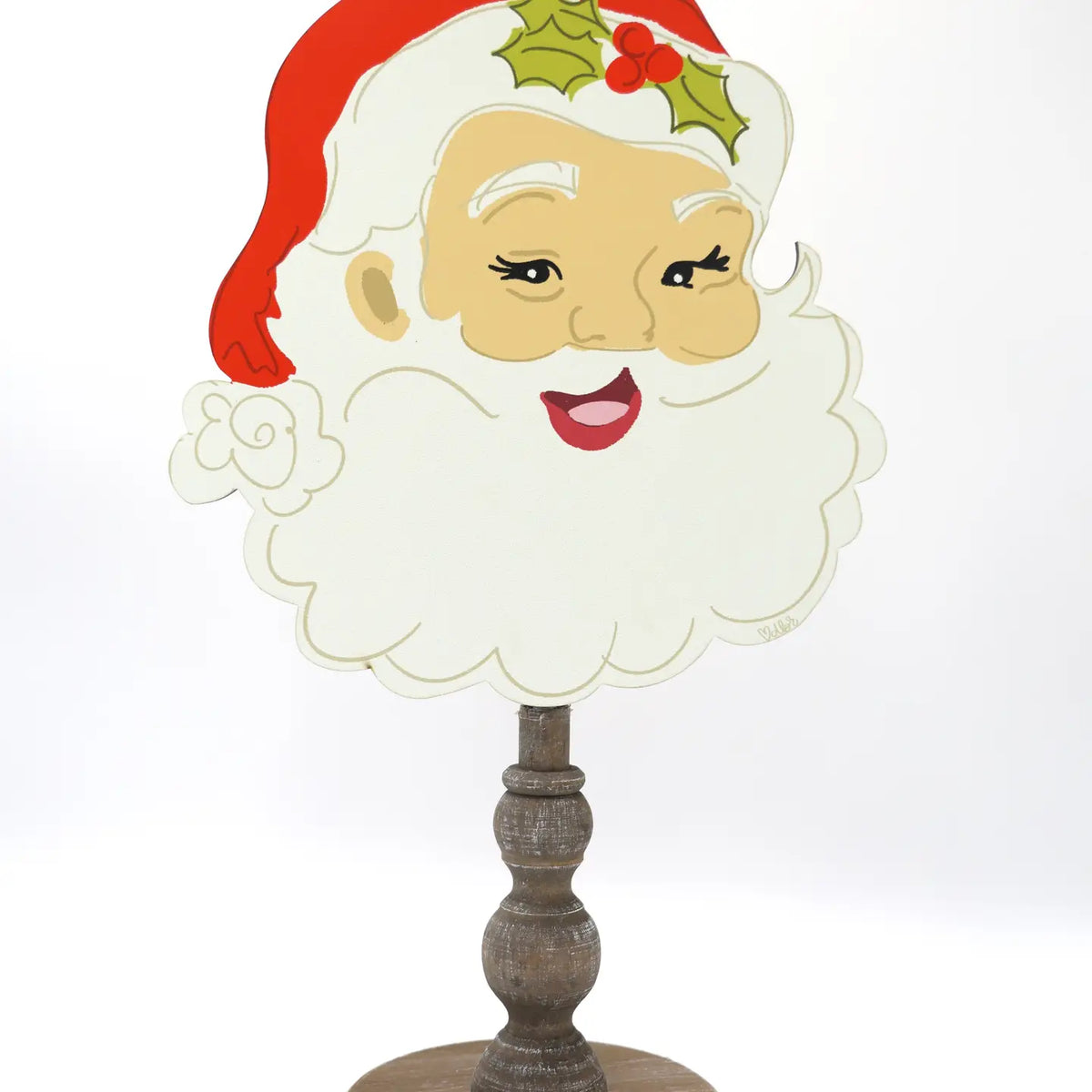 Jolliest Santa Topper