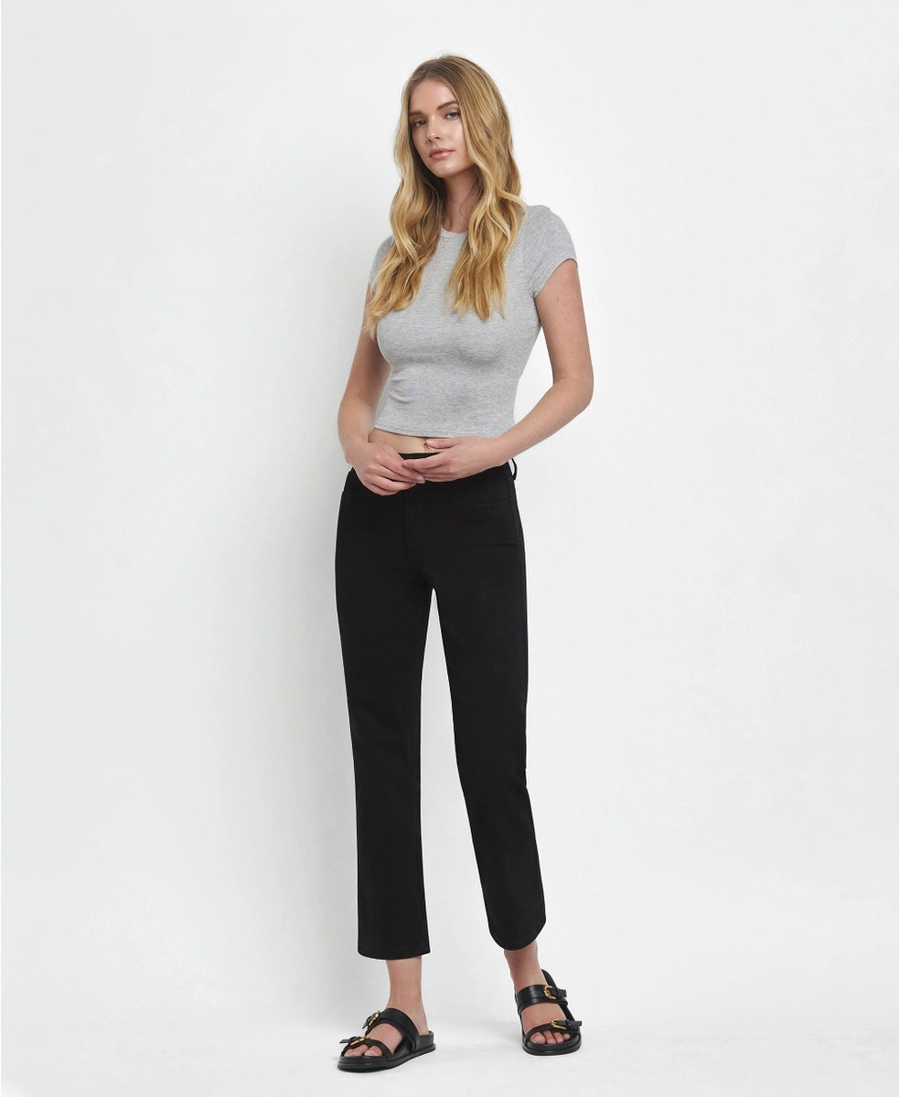 High Rise Ankle Jeans