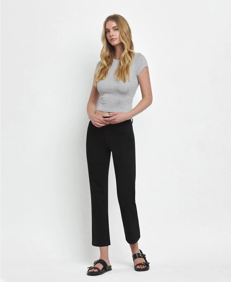 High Rise Ankle Jeans