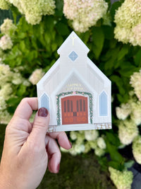 Wedding Chapel Card