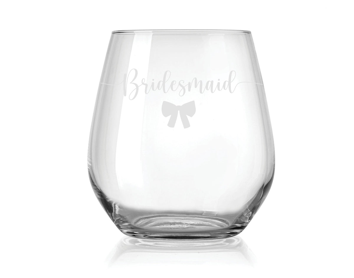 Bridesmaid Wine Glass