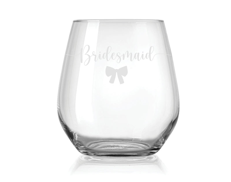 Bridesmaid Wine Glass