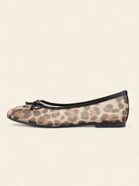 Mesh Leopard Ballet Flat