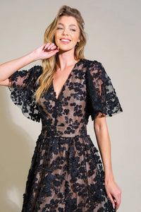 Lace Midi Dress