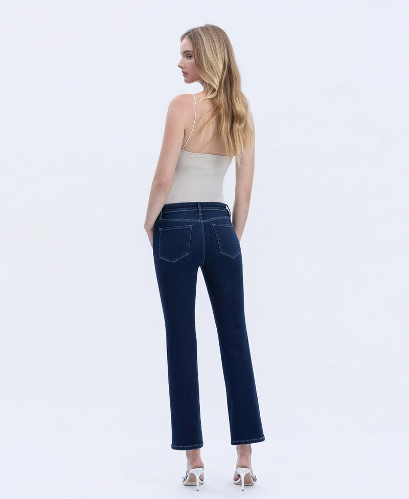 Ankle Slim Straight Jeans
