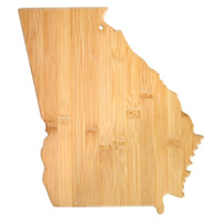 Georgia Shaped Cutting Board
