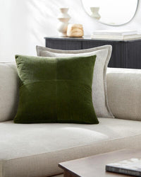 Corduroy Quarters Pillow