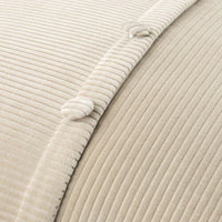 Corduroy Button Pillow