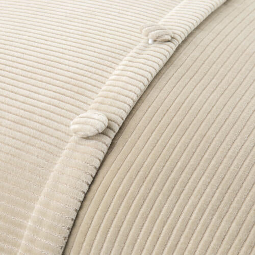 Corduroy Button Pillow