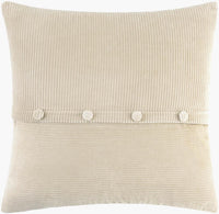 Corduroy Button Pillow