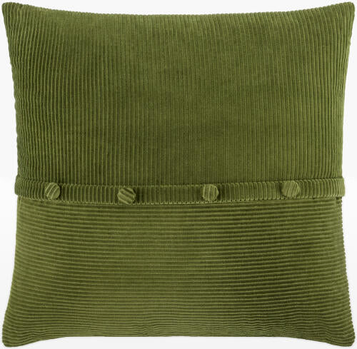 Corduroy Button Pillow