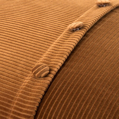 Corduroy Button Pillow