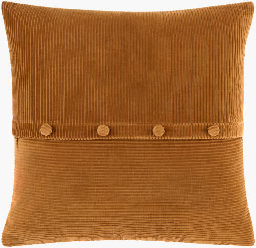 Corduroy Button Pillow
