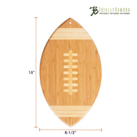 Football Shaped Cutting Board