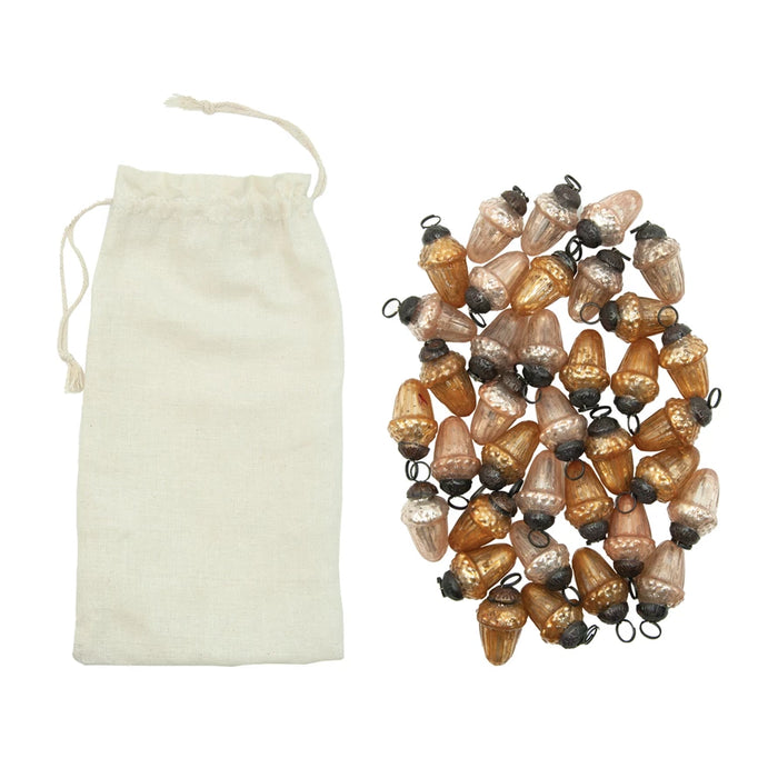 Acorn Ornaments in Bag