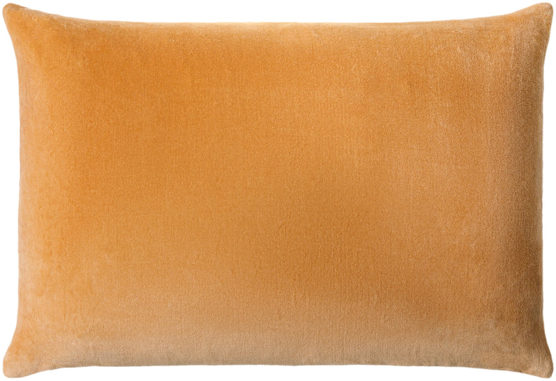 Cotton Velvet Lumbar Pillow