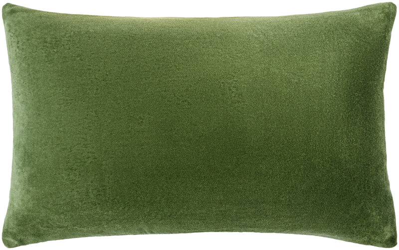 Cotton Velvet Lumbar Pillow