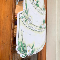 Wedding Cake Door Hanger